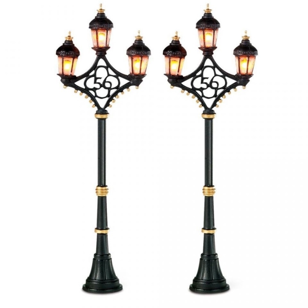 DEPT 56 FIFTY SIX STREET LIGHTS General Village Accessories (Lighted) #800006
